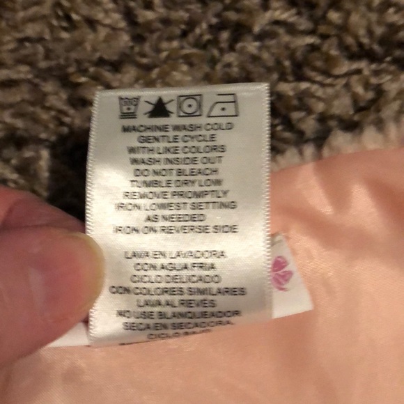 New Bonnie Jean Pink Soft Fur Vest Size 5 - Picture 7 of 10